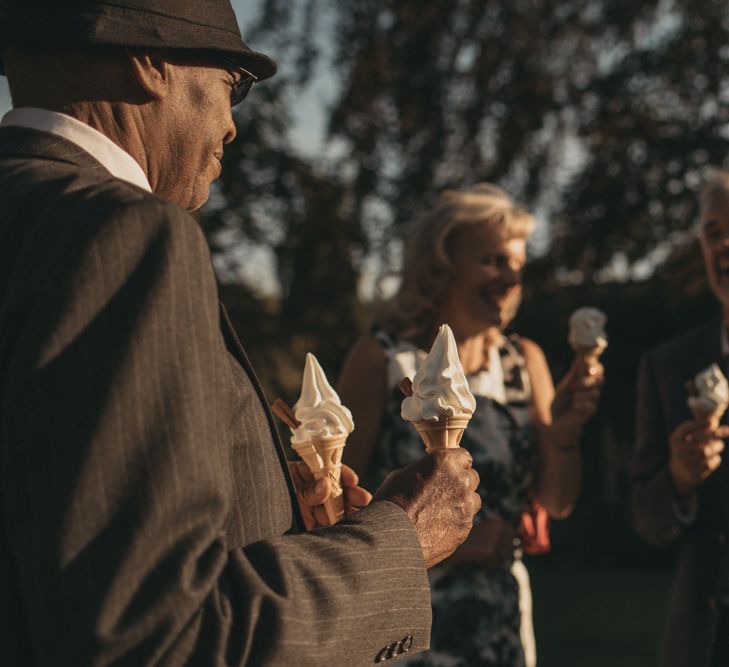 Ice-Cream Cone Wedding Favours