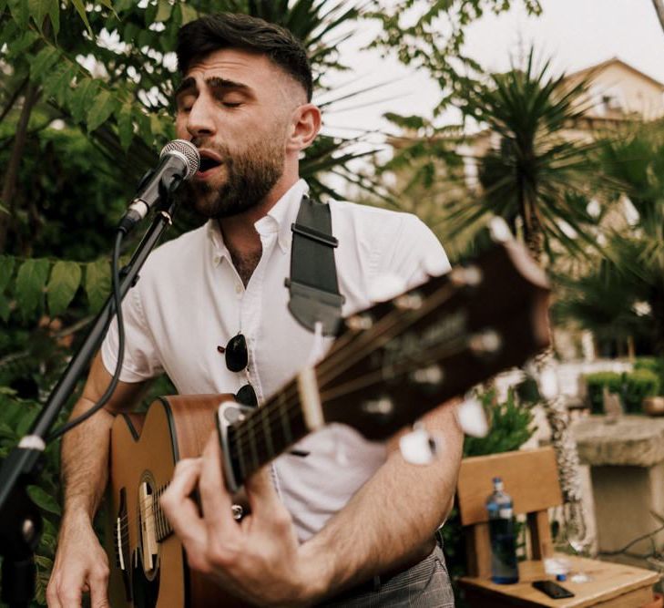 Wedding Reception Guitarist Entertainment