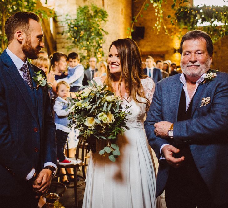 Singing Waiters For A Foliage Filled Wedding At Cripps Barn // Charlie Brear Bride // Images By Ed Godden Photography // Film By WE ARE // THE CLARKES