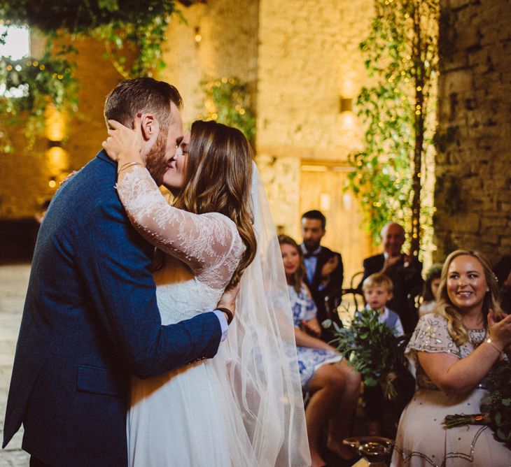 Singing Waiters For A Foliage Filled Wedding At Cripps Barn // Charlie Brear Bride // Images By Ed Godden Photography // Film By WE ARE // THE CLARKES