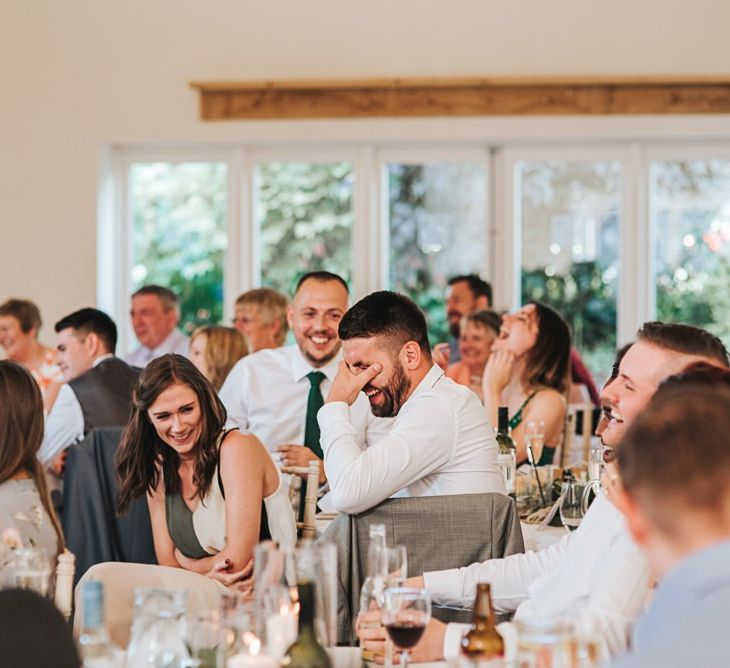 Guests Enjoying The Speeches