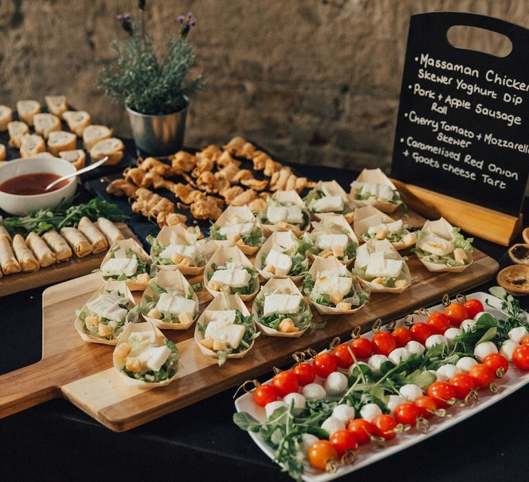 Wedding Canapes by Plenty of Thyme