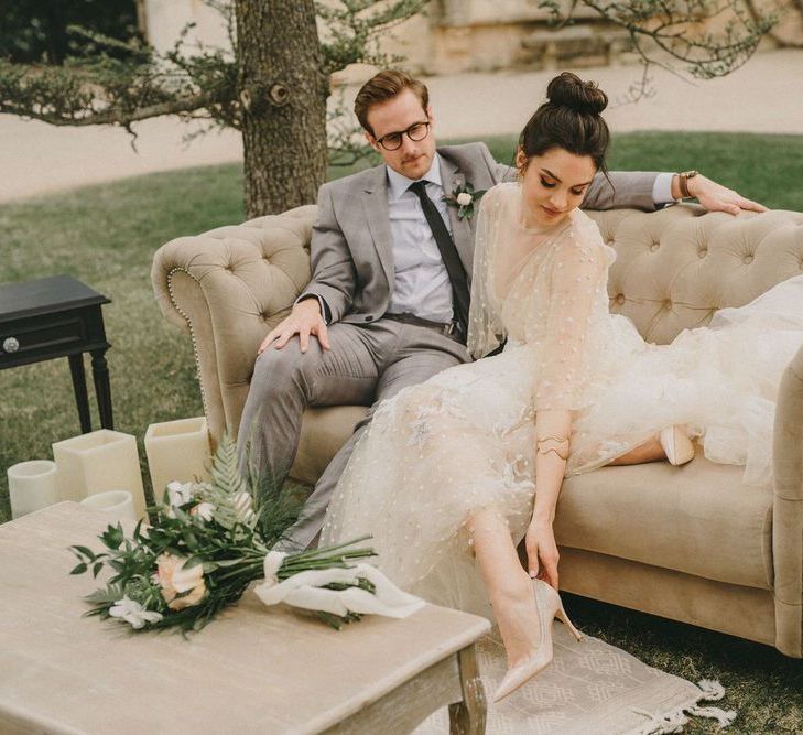 Lounge Area at Small Wedding