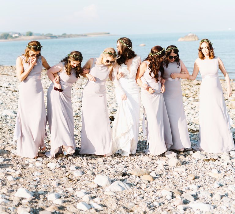 Pale Lilac Bridesmaids Dresses From ASOS