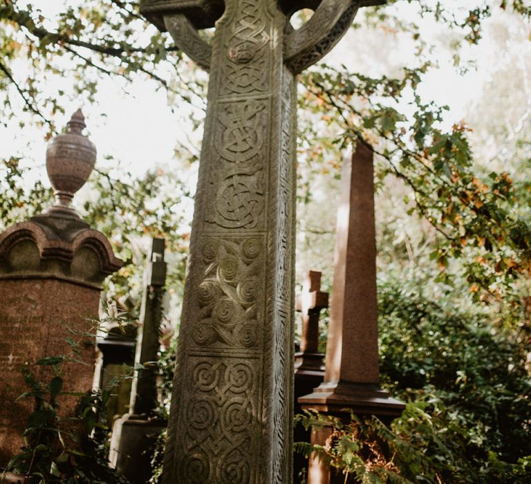 Grave Stone in Cemetery