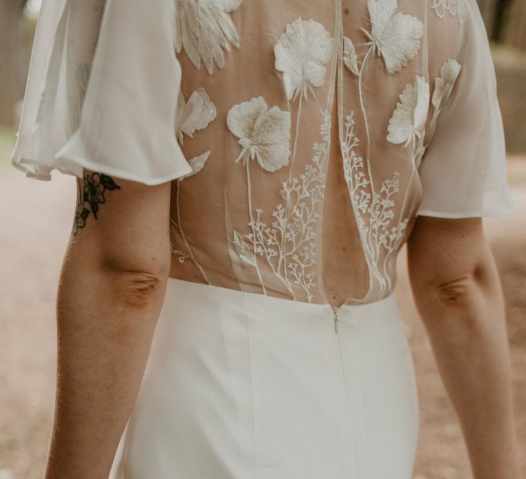 Lace Back Wedding Dress by Story of My Dress