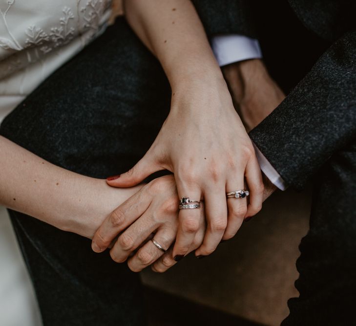 Bride and Groom Wedding Rings