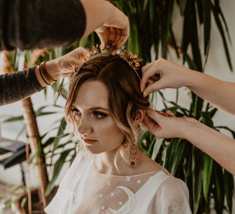 Wedding Morning Bridal Preparations