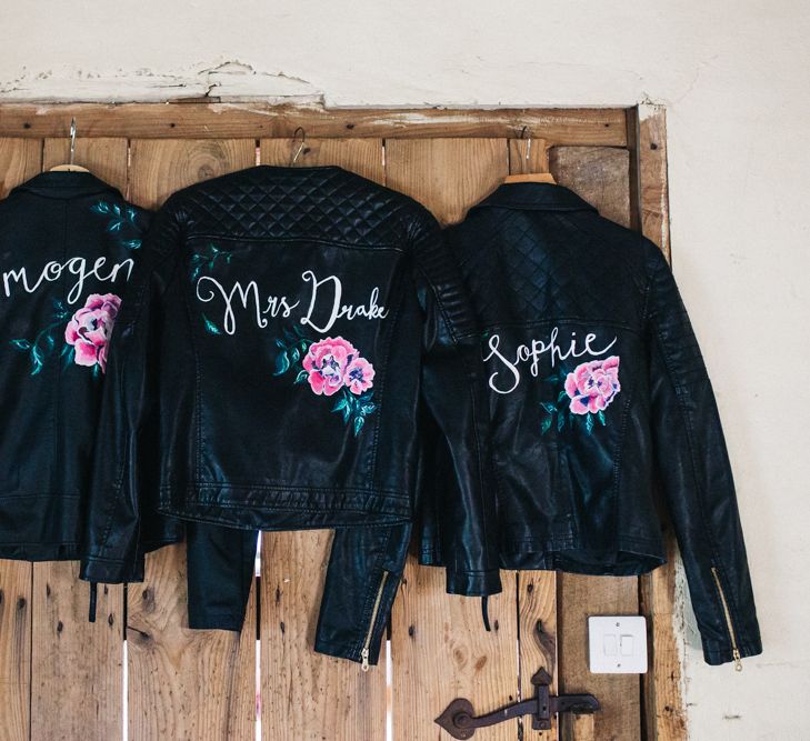 Hand-Painted Leather Jackets