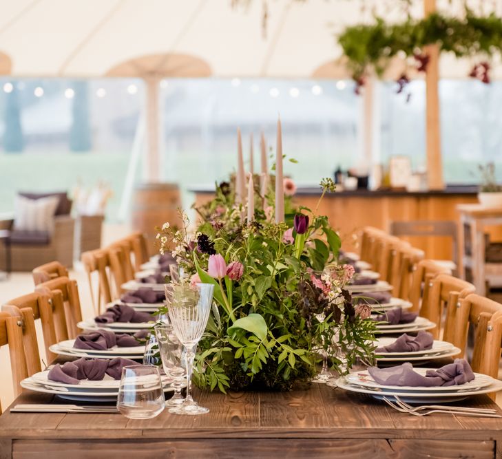 Sperry Tent Wedding With Romantic Meadow Inspired Styling