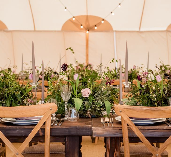 Sperry Tent Wedding With Romantic Meadow Inspired Styling