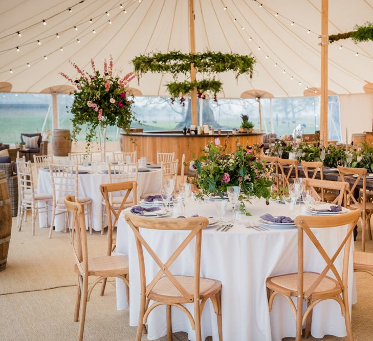 Sperry Tent Wedding With Romantic Meadow Inspired Styling