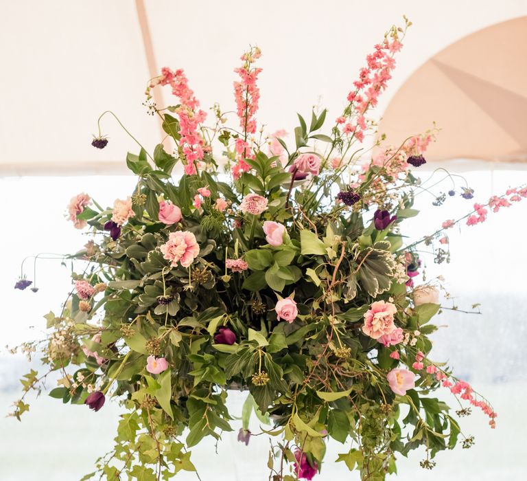 Sperry Tent Wedding With Romantic Meadow Inspired Styling