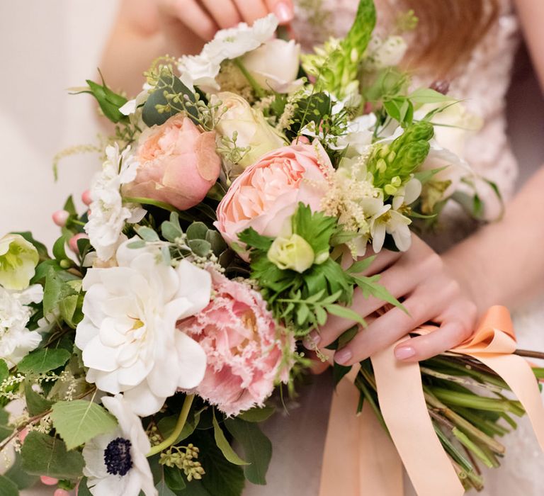 Spring Wedding Bouquet | Spring Wedding Colours for 2019 | Soft &amp; Muted Spring Wedding Inspiration | Love At First Sight Floristry &amp; Styling | Soft &amp; Muted | Neli Prahova Photography