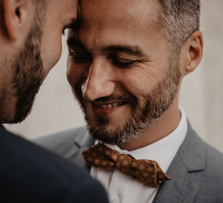 Grooms bow ties for French wedding