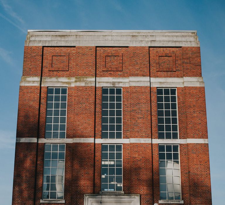 Winter Wedding at The West Reservoir Centre, Stoke Newington | Bride wears Maggie Sottero Dress | Bridesmaids in ASOS | Images by Remain In Light