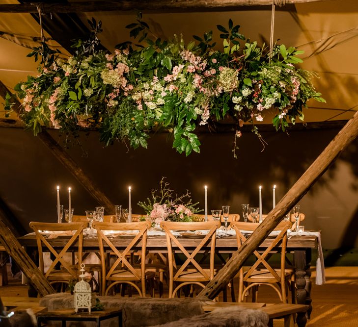 Teepee Tent Wedding With Romantic Meadow Inspired Styling // PapaKata Spring Open Day // Images By Dominic Wright // Styling By Natalie Hewitt