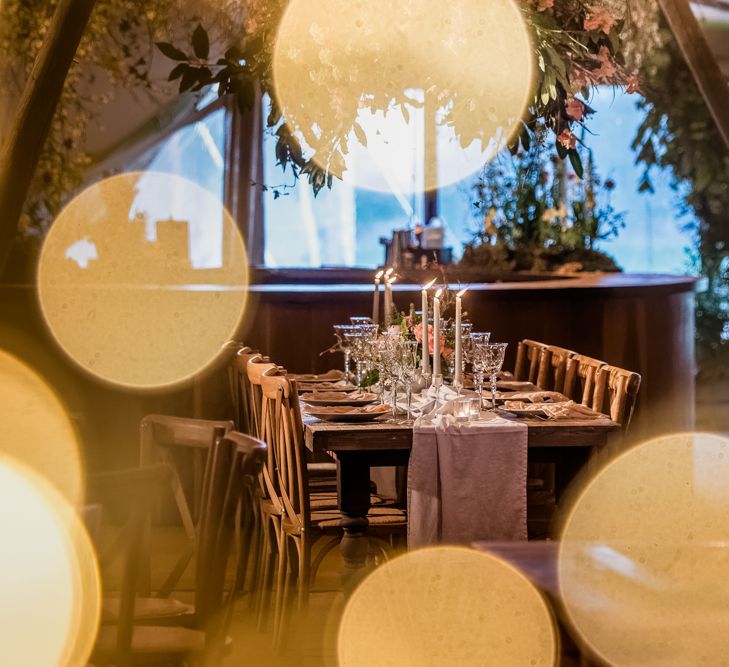 Teepee Tent Wedding With Romantic Meadow Inspired Styling // PapaKata Spring Open Day // Images By Dominic Wright // Styling By Natalie Hewitt