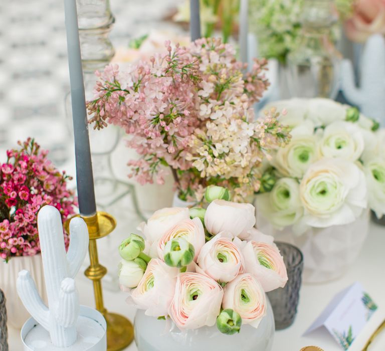 Delicate &amp; Feminine, and Bold &amp; Passionate Frida Kahlo Wedding Inspiration at Horniman Museum Glasshouse Venue | Styled by Anna Fern Events | Elizabeth’s Cake Emporium | Wild About Flowers | Joanne Fleming Design Gowns | Roberta Facchini Photography