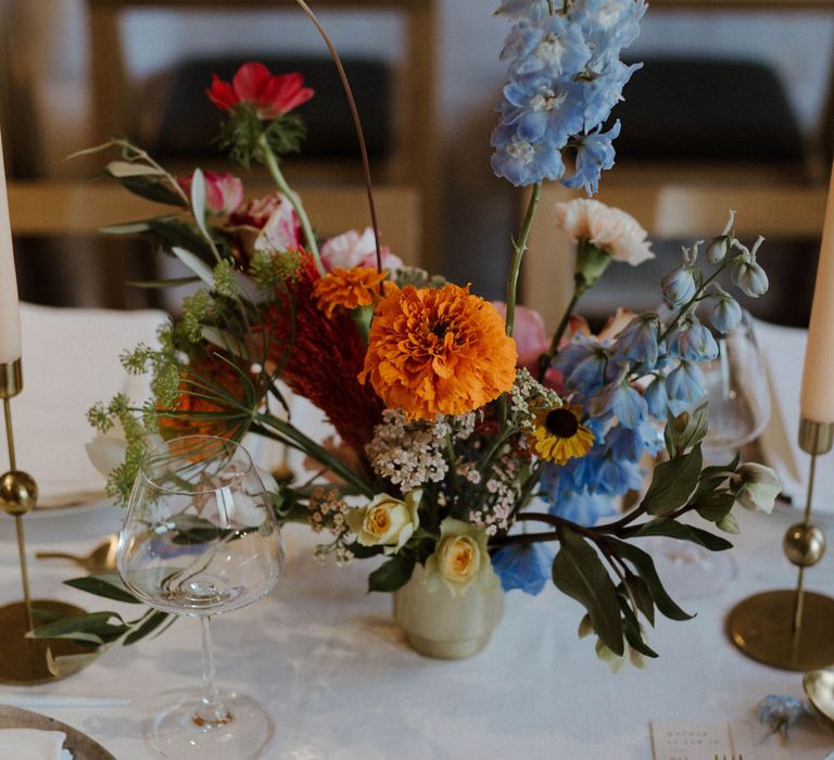 Wedding Reception Room At Ace Hotel Shoreditch Styled By Knot And Pop With Images From The Curries