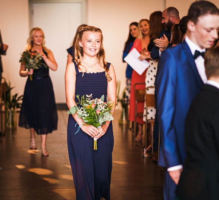 Navy blue bridesmaid dresses