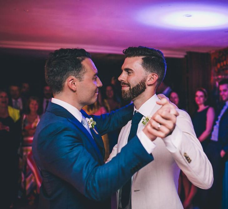 First dance at same-sex intimate celebration in London