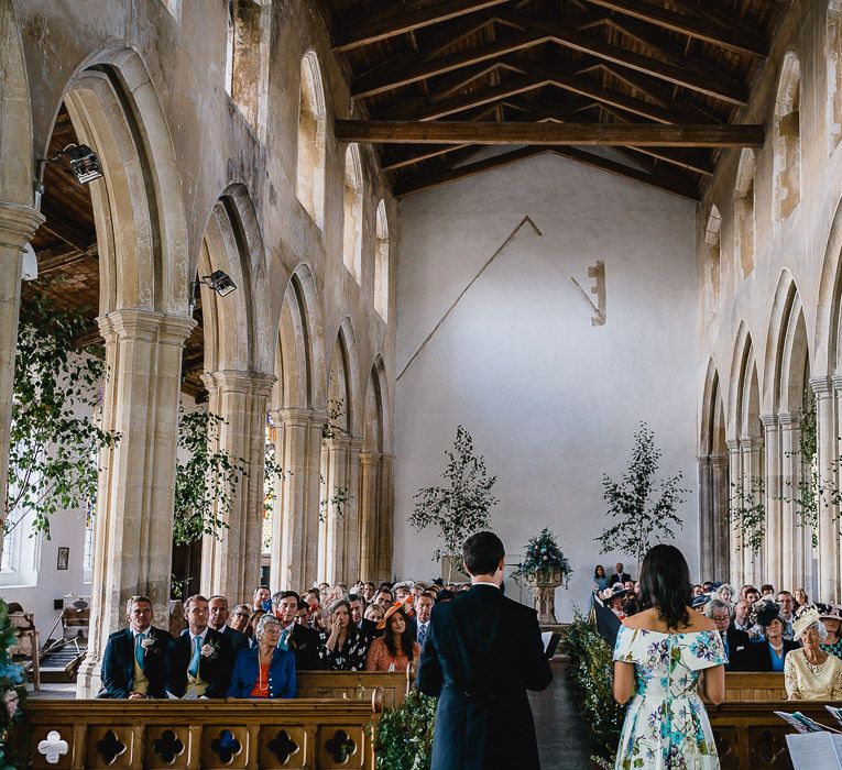 Wedding Readings // Coastal Inspired Marquee Wedding With Bride In Bespoke Dress And Bridesmaids In Rewritten Wrap Dresses Images By Luis Holden