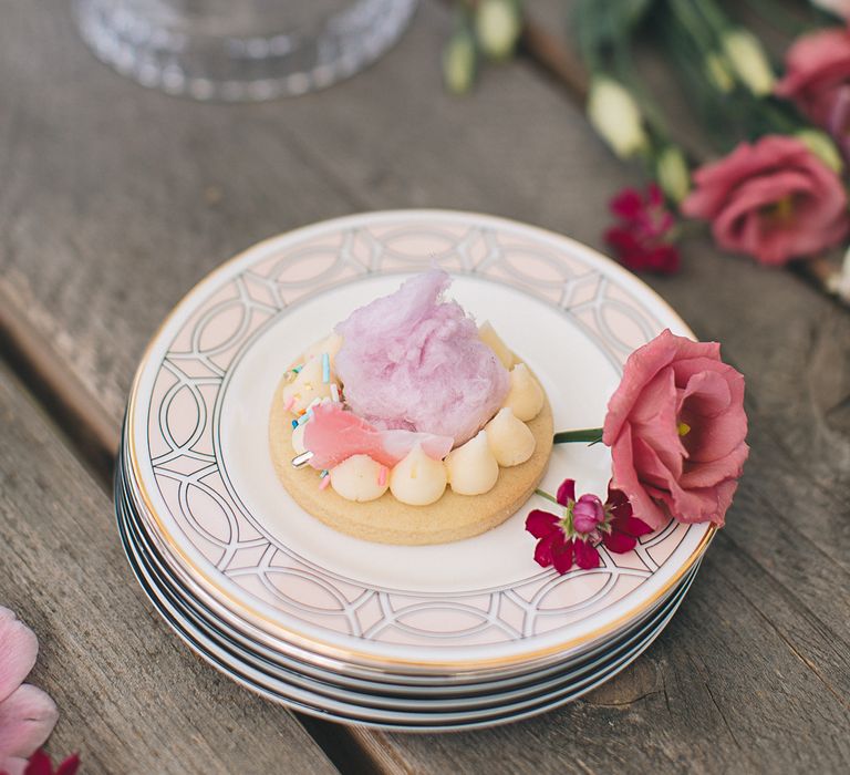 Candy Floss Iced Biscuits By Cottonwood Bakery