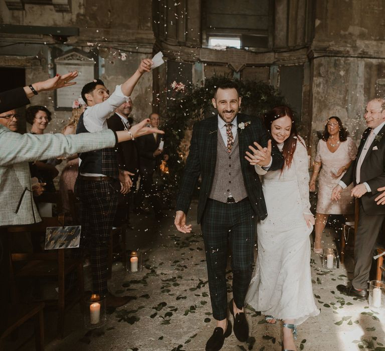 Asylum London Wedding Ceremony Venue // Ethical Wedding Dress By Minna Hepburn // Images By The Curries // Film By This Modern Revelry