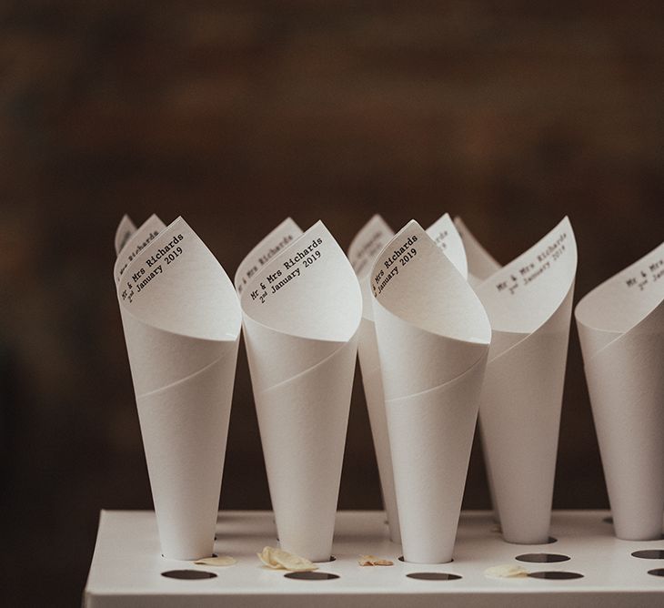 Personalised Confetti Cones