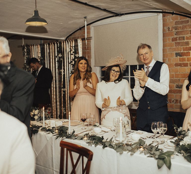 Top Table Wedding Party Guests