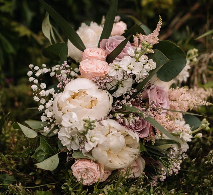 Blush wedding bouquet