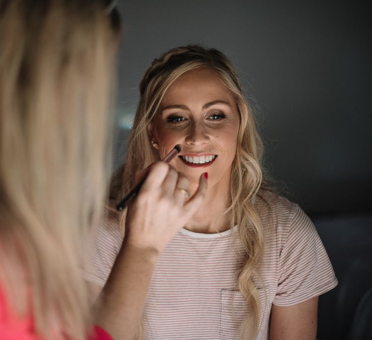 Bridal beauty and makeup for wedding in Ireland