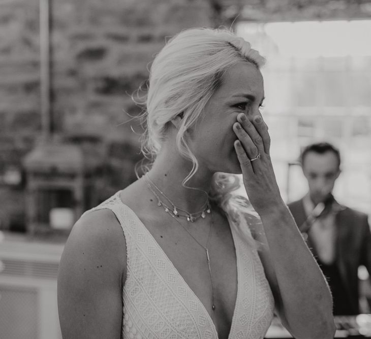 Bride sees wife-to-be walk down the aisle