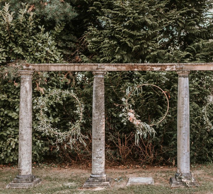 Wedding Hoop Installation Image by Alice Cunliffe Photography