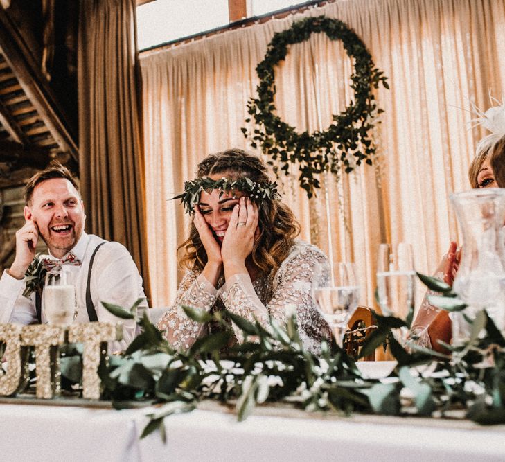 Flower Crown and Wedding Hoop Decor Image by Carla Blain