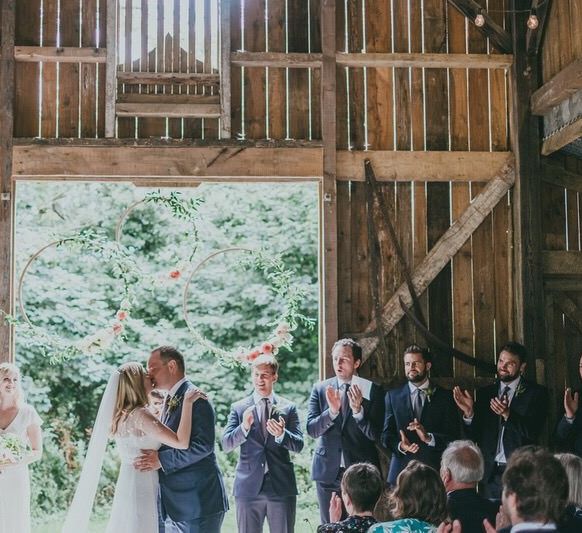 Wedding Hoop Decor Image by Ross Talling Photography