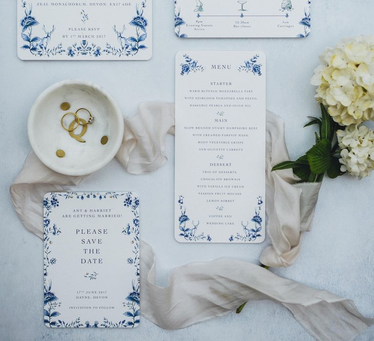 De Winton Paper Co Illustrated Wedding Stationery