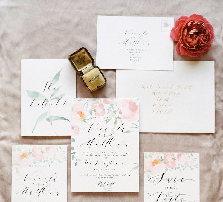 Floral Stationery Suite By Gemma Milly