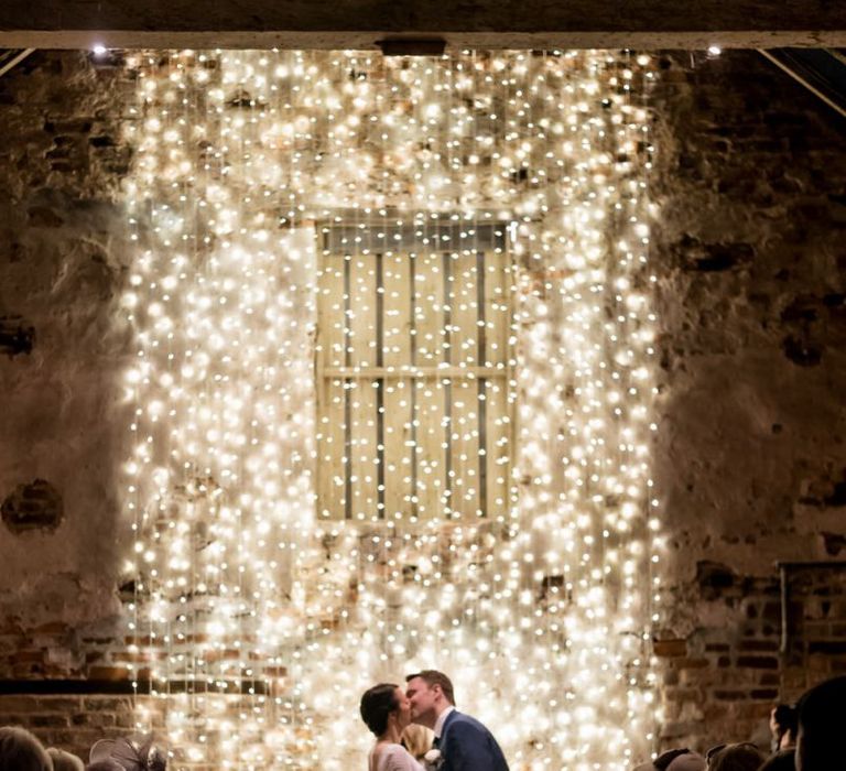 Wedding light backdrop