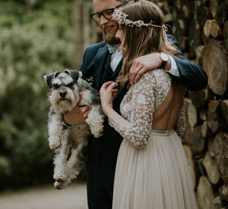 Woodland Wedding With A Botanical Greenhouse Reception // Image By Enchanted Brides Photography