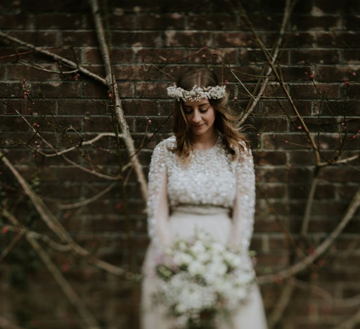 Woodland Wedding With A Botanical Greenhouse Reception // Image By Enchanted Brides Photography