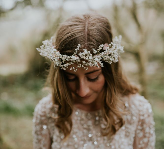 Woodland Wedding With A Botanical Greenhouse Reception // Image By Enchanted Brides Photography