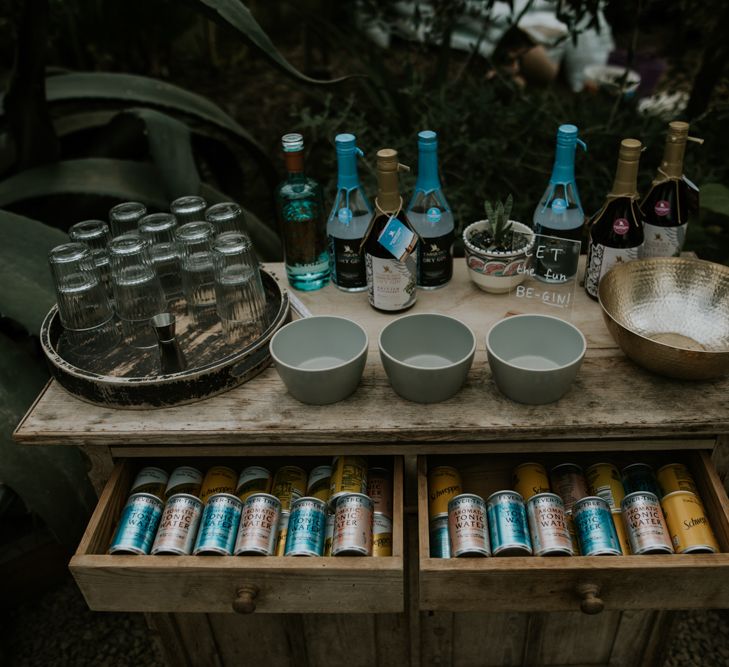 Woodland Wedding With A Botanical Greenhouse Reception // Image By Enchanted Brides Photography