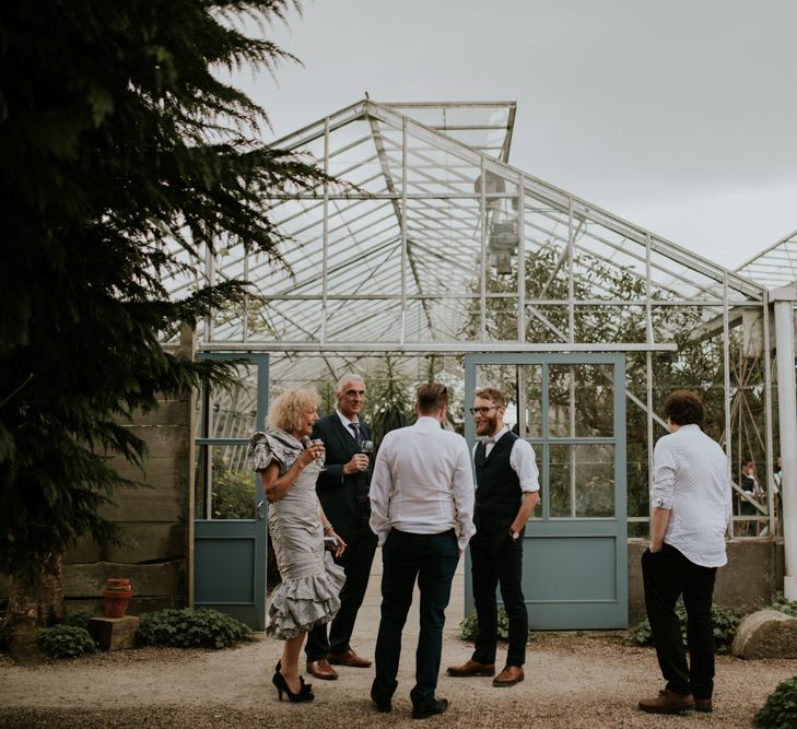 Woodland Wedding With A Botanical Greenhouse Reception // Image By Enchanted Brides Photography