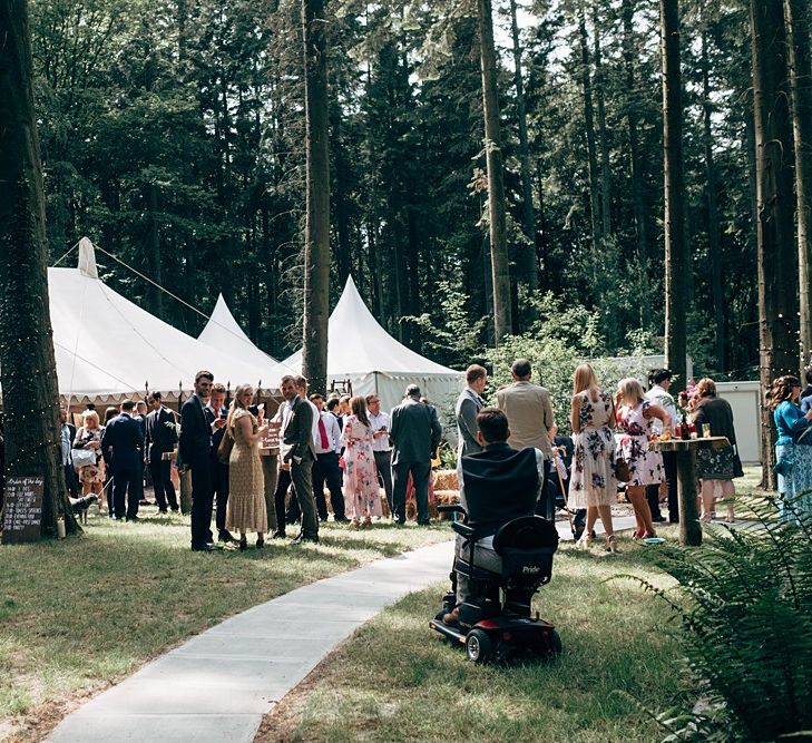 Marquee Wedding In The Woods // Images By Dale Weeks Photography