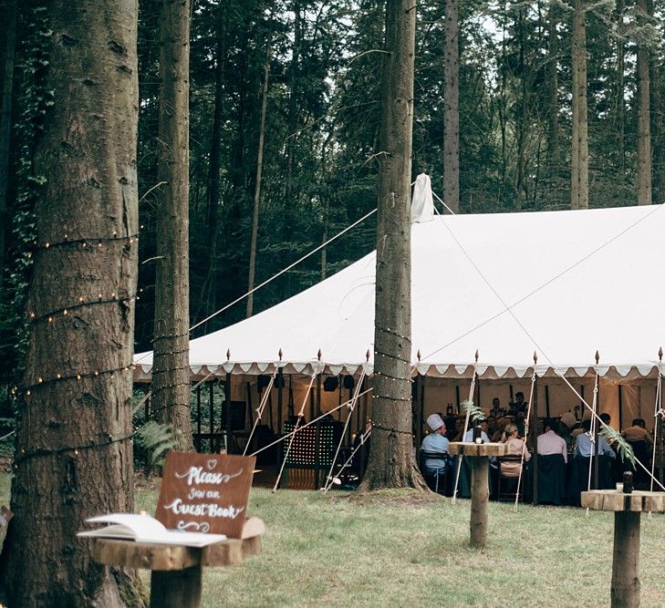 Marquee Wedding In The Woods // Images By Dale Weeks Photography