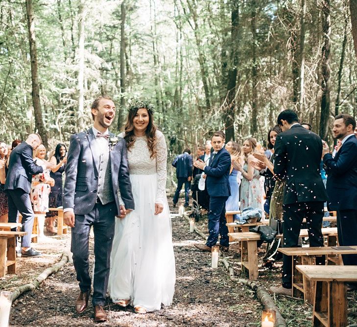 Woodland Wedding With Humanist Ceremony And Dog Ring Bearer // Images By Dale Weeks Photography