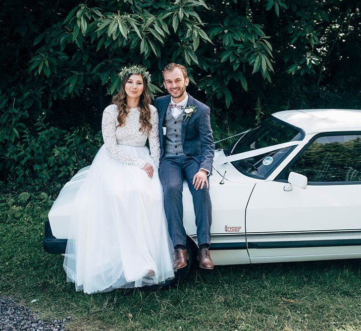 Classic Ford Wedding Car // Images By Dale Weeks Photography