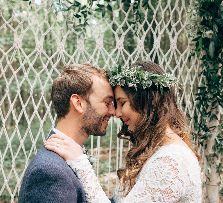 Woodland Wedding With Humanist Ceremony And Dog Ring Bearer // Images By Dale Weeks Photography